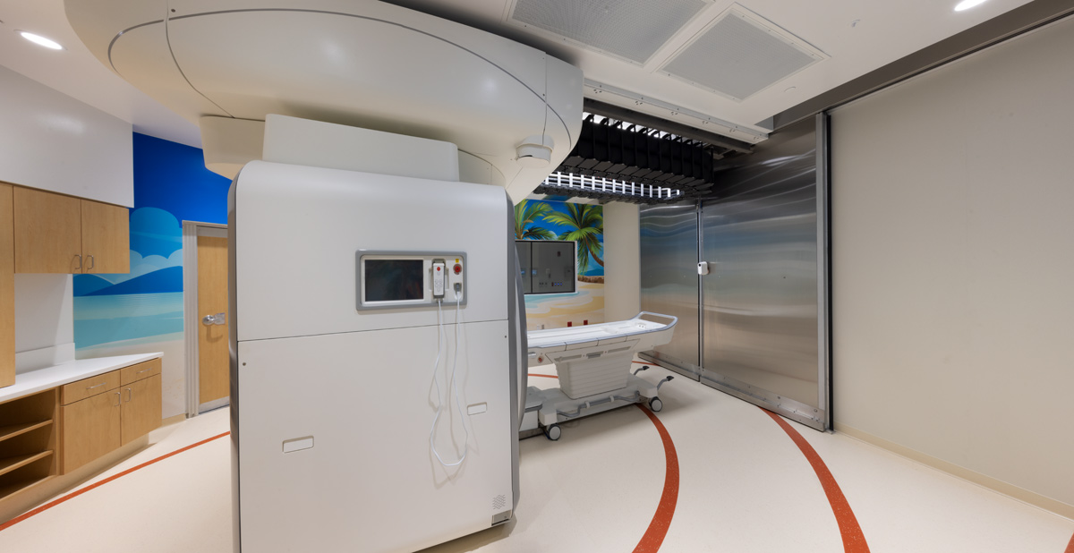 Interior design view of Joe DiMaggio Children's Hospital MRI in Hollywood, FL
